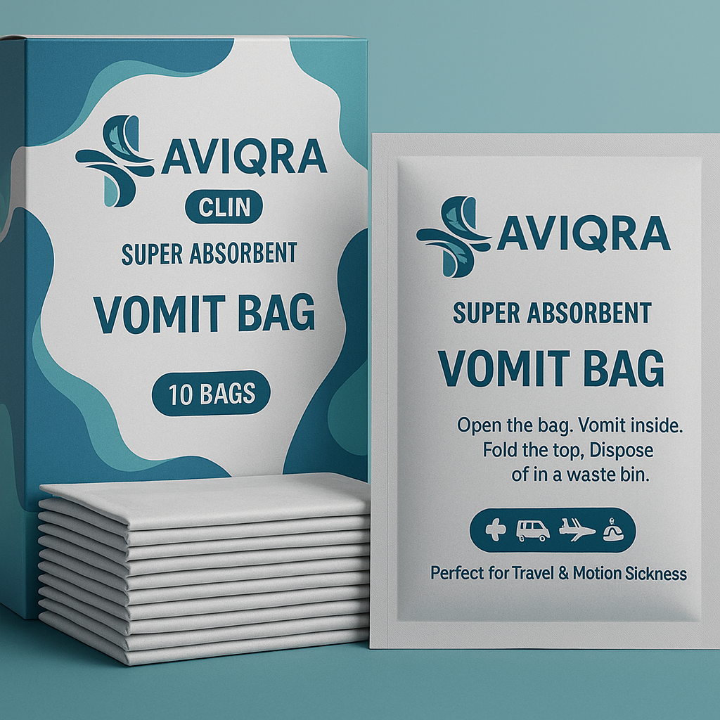 Aviqra Clin smart vomit bag prototype